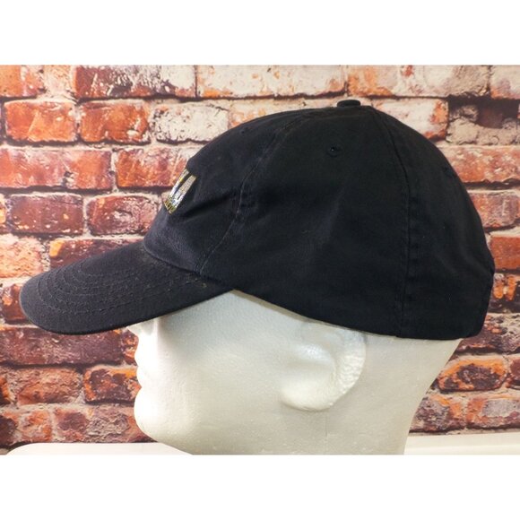 NWT Alaska Headgear Black Baseball Cap With Embroidered Logo Adjustable Strapbac - Picture 7 of 8